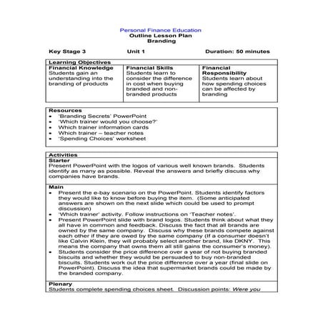 Consumer education | PPTX
