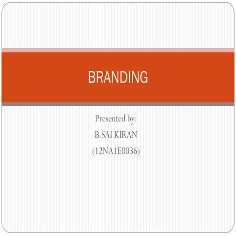 Branding