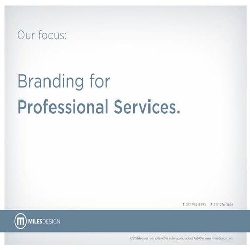 Branding Professional Services