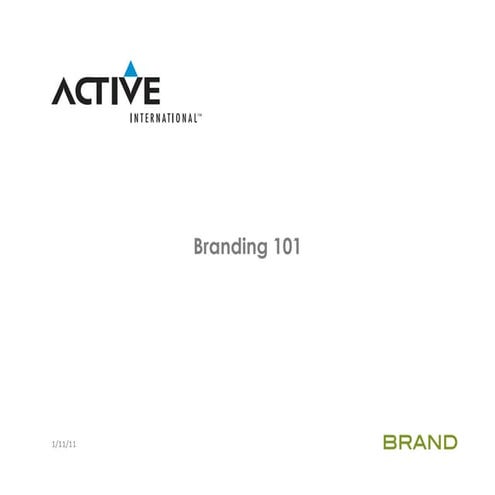 This Week in Web Design: Branding 101