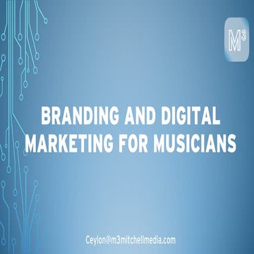 Branding and Digital Marketing for Musicians