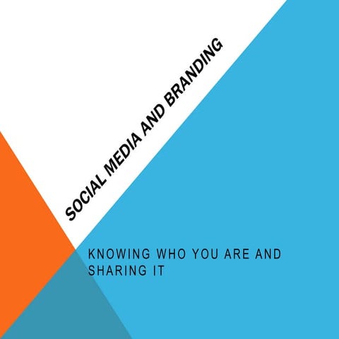Branding and Social Media