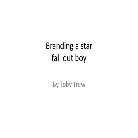 Branding a star 