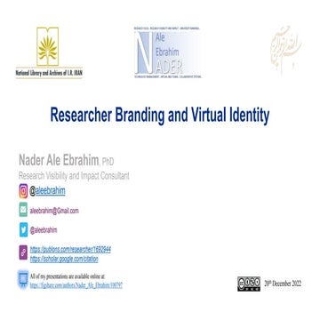 Researcher Branding and Virtual Identity