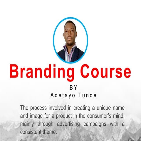 Branding courses