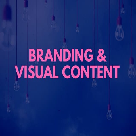 Branding e visual content 1º parte