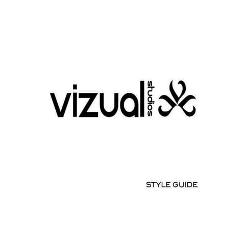 Vizual Studios Branding Guide