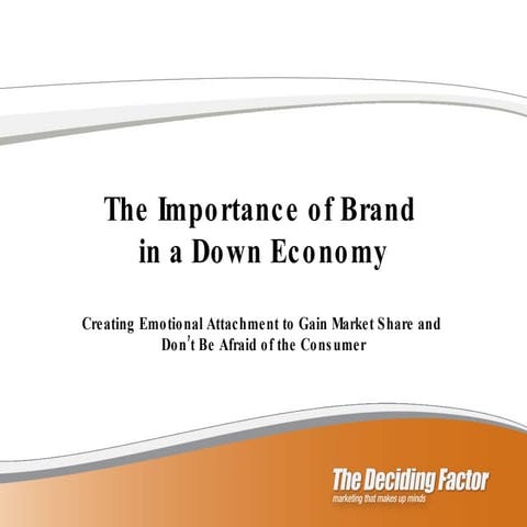 Branding In A New Economy