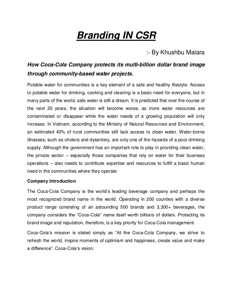 Csr branding thesis picture