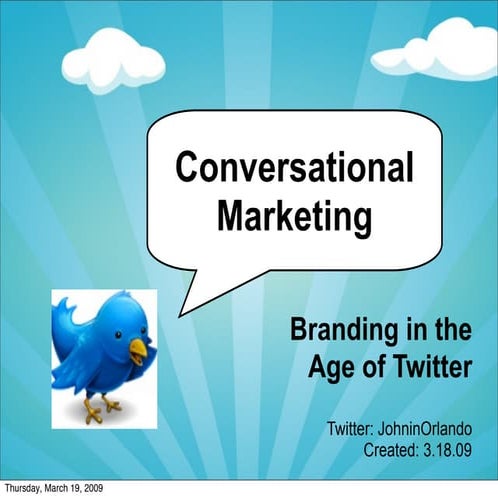 Branding In The Age Of Twitter