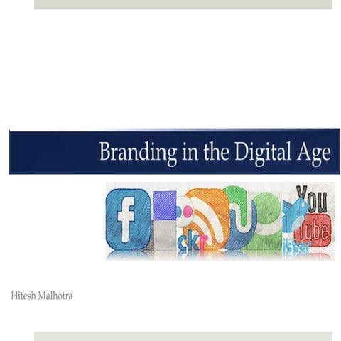Branding In The Digital Age Finaldraft