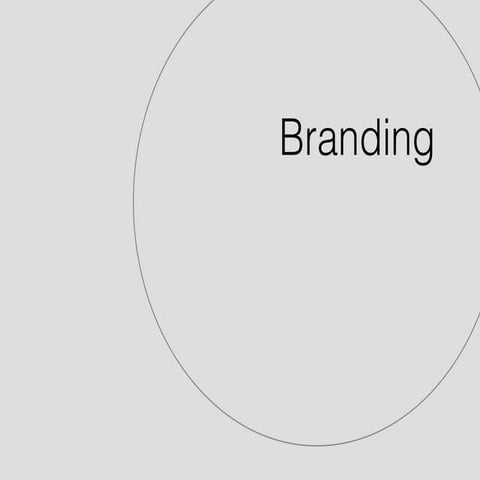 Branding - Creating a personality for your product!