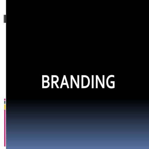 Branding packaging and labeling