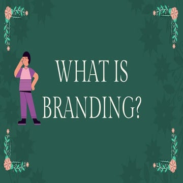 What is branding?