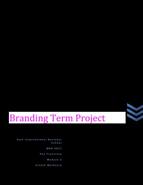 Brand Analysis