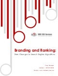Branding and Ranking: New Changes in Search Engine Algorithms