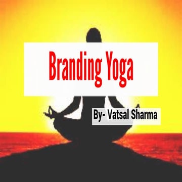 Branding yoga