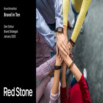 Red Stone: Brand in Ten | PDF