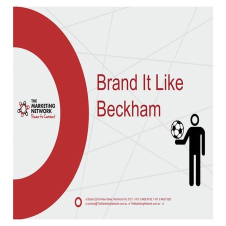 Brand It Like Beckham