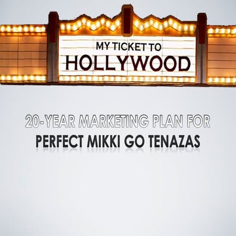 My 20 year marketing plan