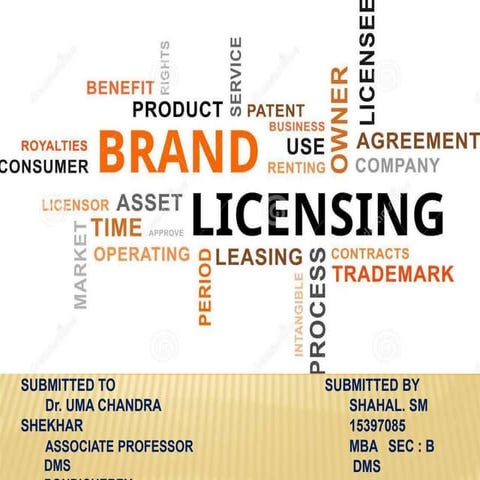 Brand licensing | PPTX