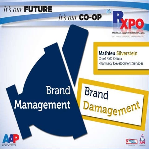 Brand management, Brand Damagement - American Associated Pharmacies