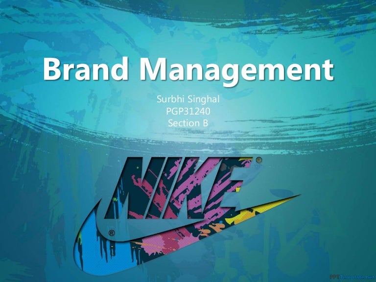 nike brand management