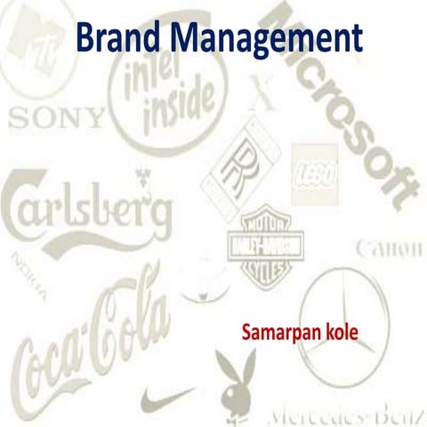 Brand Management Pptsam1