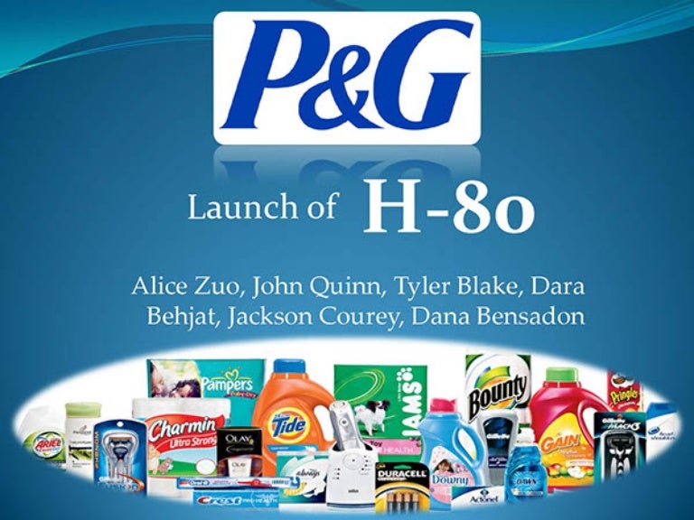P&G Brand Launch Implementation Plan