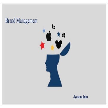 Brand management unit 1