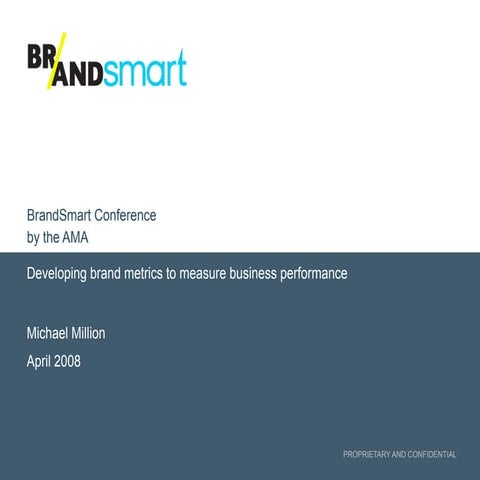 Brand metrics to measure business performance