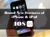 The Brand New Features of ios 9.3