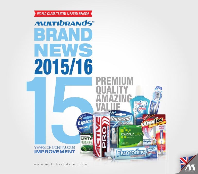 Multibrands Brandnews 2015-16