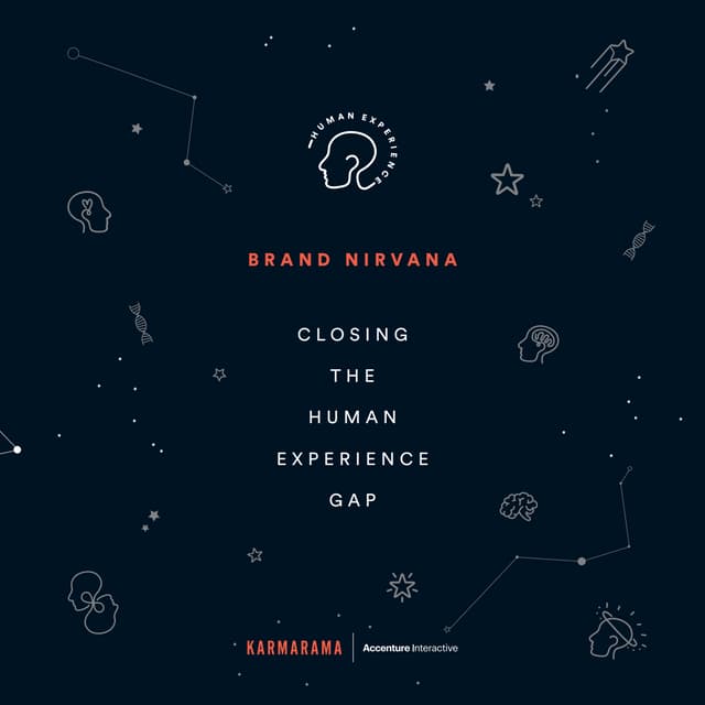 BRAND NIRVANA - CLOSING THE HUMAN EXPERIENCE GAP