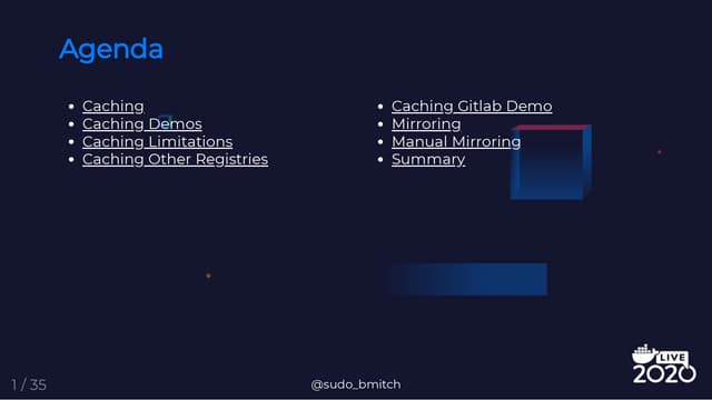 How to Use Mirroring and Caching to Optimize your Container Registry