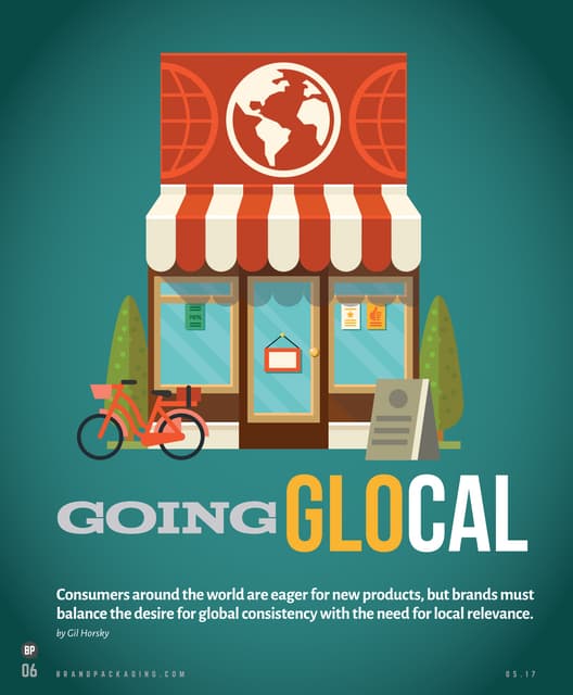 Brand Packaging - Cover Story - Going Glocal by Gil Horsky