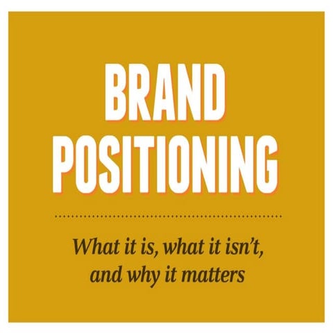 Brand Positioning