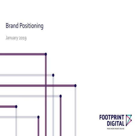 Brand positioning template