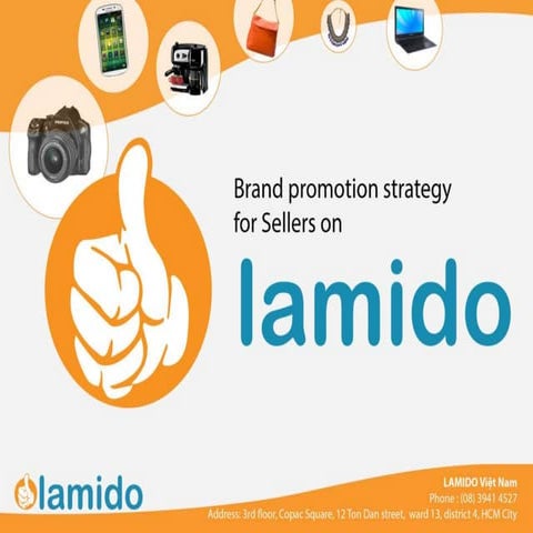 Brand promotion strategy for Sellers - Lamido VN