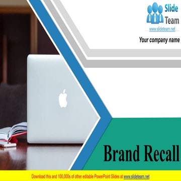 Brand Recall PowerPoint Presentation Slides 