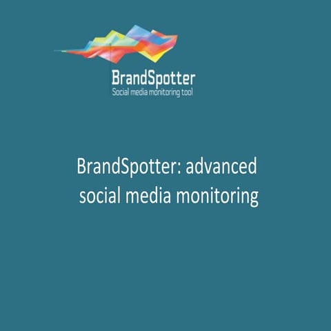 BrandSpotter - Advanced Social media monitoring tool (Russia, Ukraine, Kazakhstan)