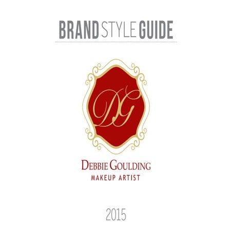 Debbie Goulding Makeup Artist Brand Style Guide
