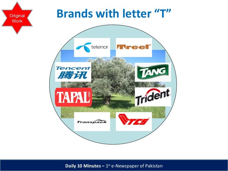 Brands with Letter "T"