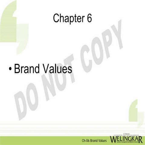 Brand Value