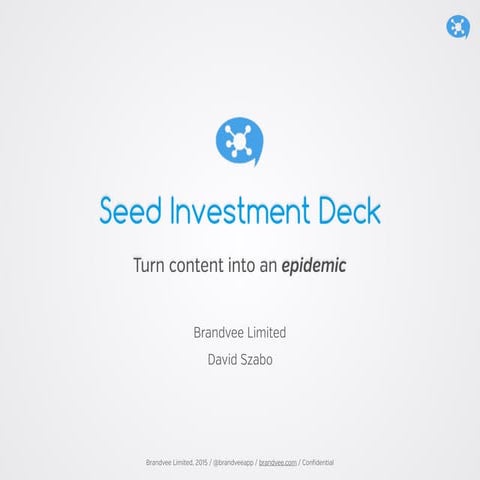 Brandvee Seed Investment Deck