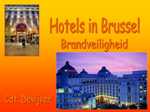 Ivo Devijver | Brandveiligheid brussel