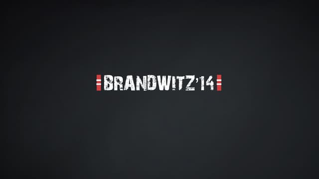 Brandwitz'14   biggest branding competition of the country