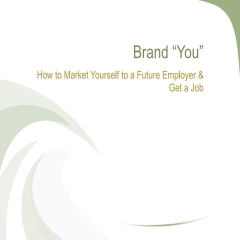 Brand "You"