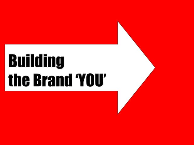 Building your personal brand