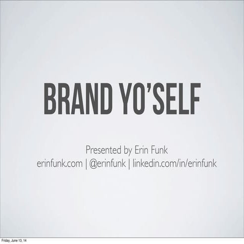 Brand Yo'Self for YNPN STL